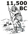 Paleo-Indians illustration