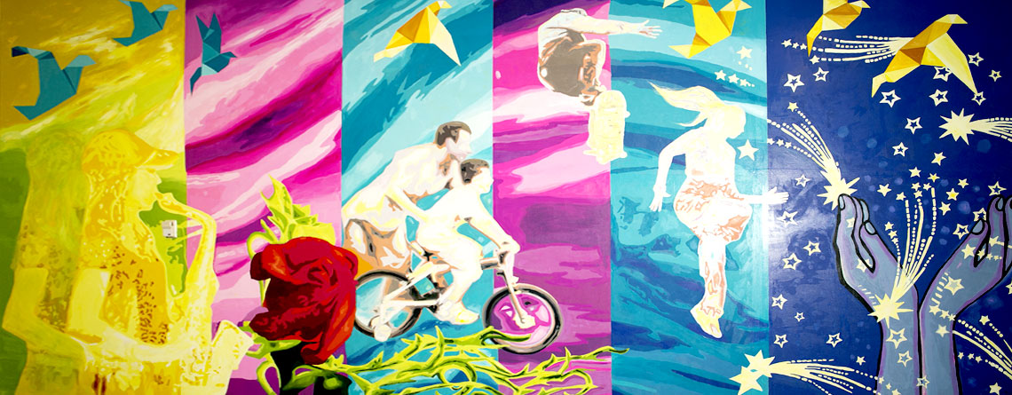 painted mural