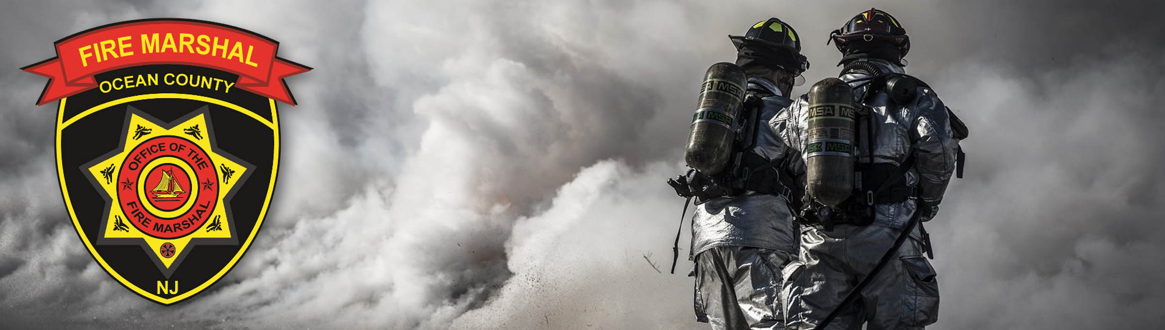 firefighters in smoke